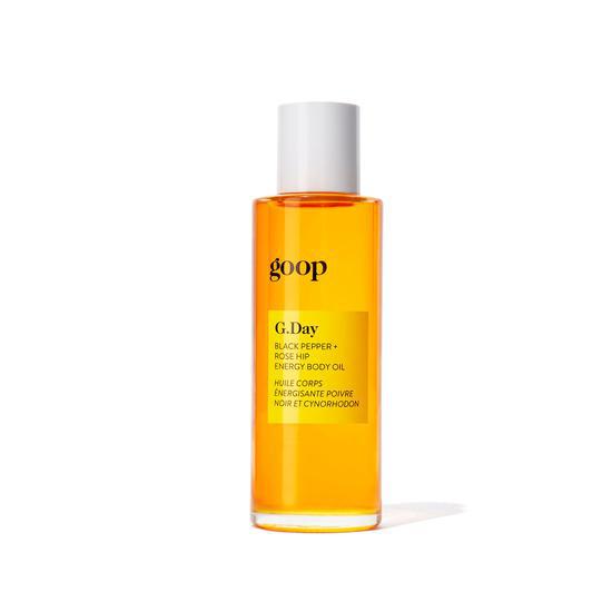 Goop G. Day Black Pepper + Rose Hip Energy Body Oil 90ml