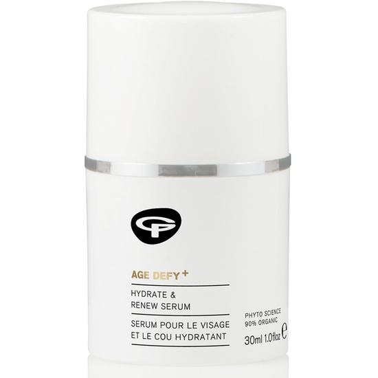 Green People Age Defy+ Hydrate & Renew Face & Neck Serum 30ml