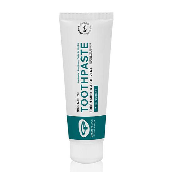 Green People Fresh Mint & Aloe Vera Fluoride Toothpaste 75ml