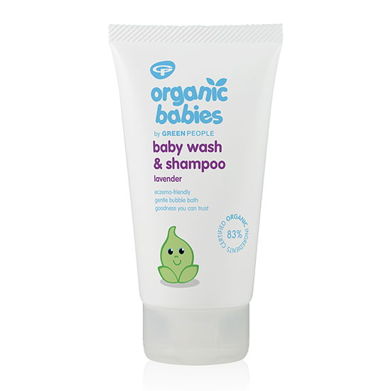Green People Organic Babies Baby Wash & Shampoo - Lavender 150ml