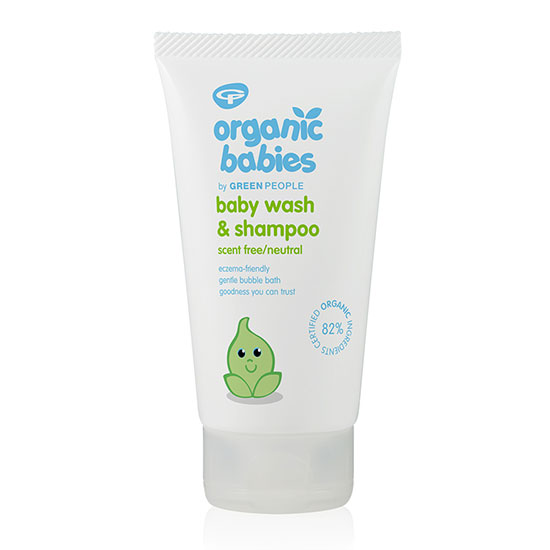 Green People Organic Babies Scent Free Baby Wash & Shampoo 150ml