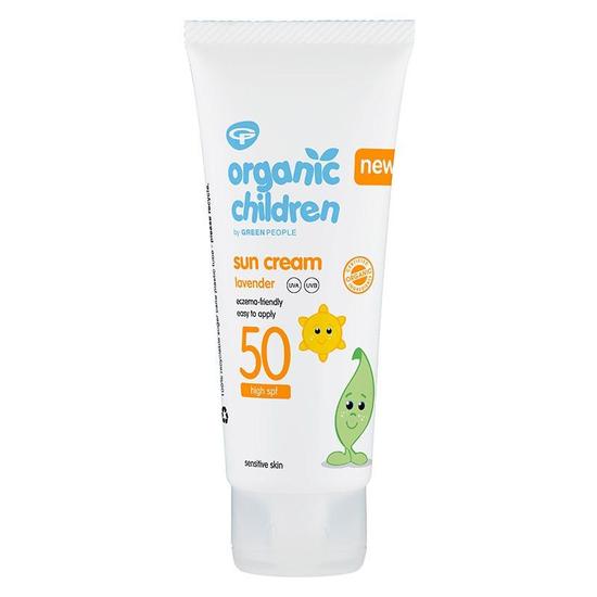 Green People Organic Children Lavender Sun Cream SPF 50