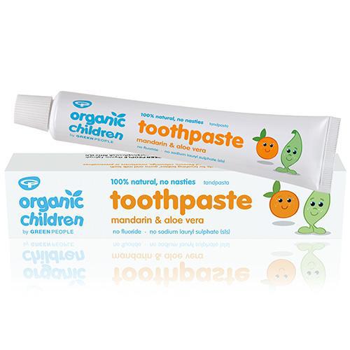 Green People Organic Children Mandarin & Aloe Vera Toothpaste 50ml