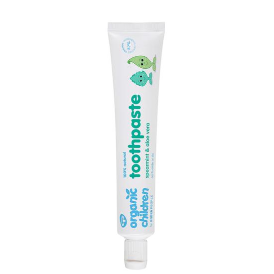 Green People Organic Children Spearmint & Aloe Vera Toothpaste 50ml