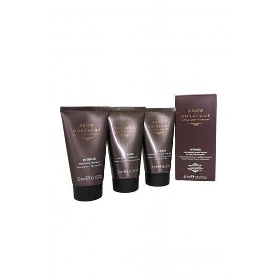 Grow Gorgeous Intense Discovery Hair Kit-Serum 60ml Mask 50ml, Shamopoo & Condition 50ml