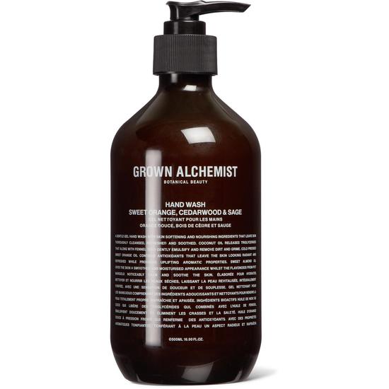 Grown Alchemist Hand Wash Sweet Orange, Cedarwood, Sage 500ml
