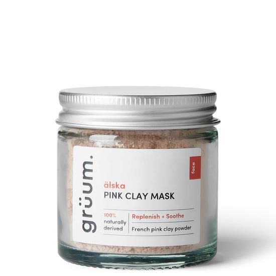 grüum Alska Pink Clay Face Mask 50ml