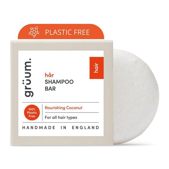grüum Har Zero Nourishing Plastic Shampoo Bar