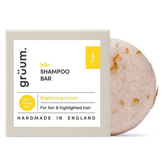 grüum Har Zero Plastic Brightening Shampoo Bar 50g