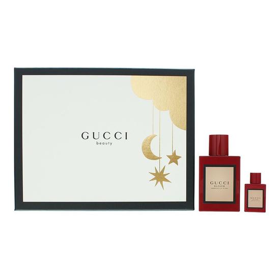 Gucci Bloom Ambrosia Di Fiori 2 Piece Eau De Parfum Gift Set 50ml