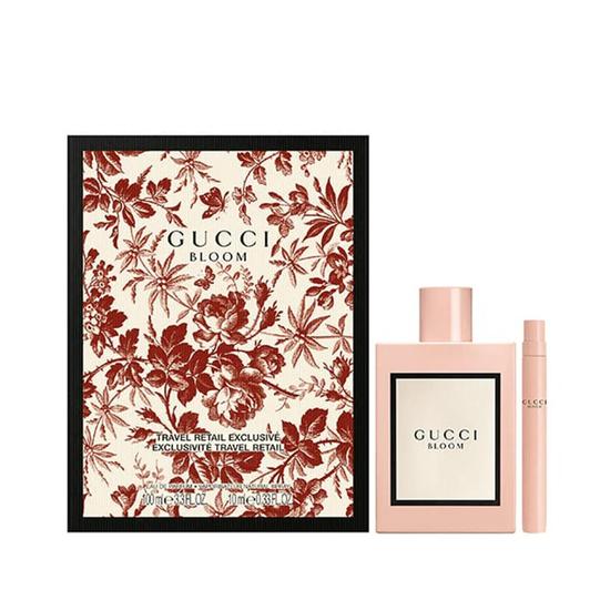 Gucci Bloom Eau De Parfum Women's Gift Set Spray With 10ml Pen Spray