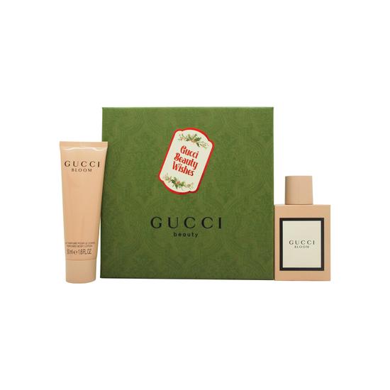 Gucci Bloom Gift Set 50ml Eau De Parfum + 50ml Body Lotion