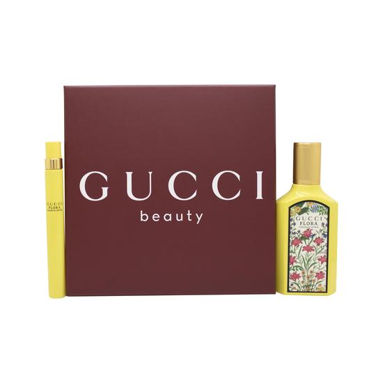 Gucci Flora Gorgeous Orchid Gift Set 50ml Eau De Parfum + 10ml Eau De Parfum