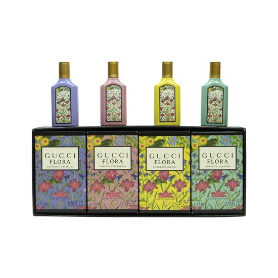 Gucci Flora Miniature Gift Set Eau De Parfum 4x5ml