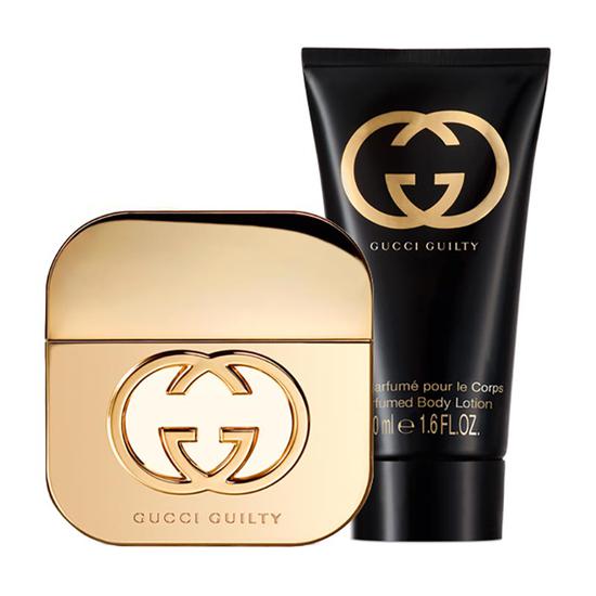 gucci guilty perfume gift set for her