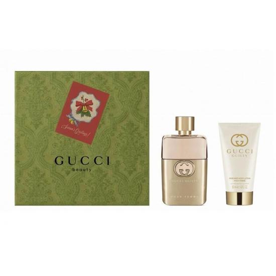 Gucci Guilty Pour Femme Eau De Parfum Gift Set 50ml EDP + 50ml Body Lotion