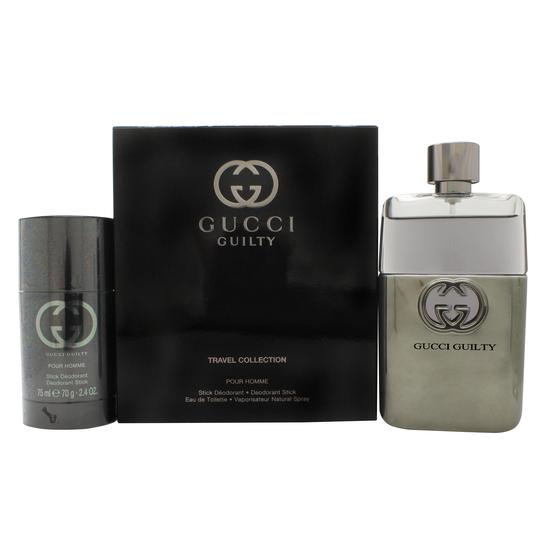 Gucci Guilty Pour Homme Gift Set 90ml Eau De Toilette + 75ml Deodorant Stick