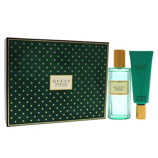 Gucci Memoire D'une Odeur Gift Set: Eau De Parfum + Shower Gel