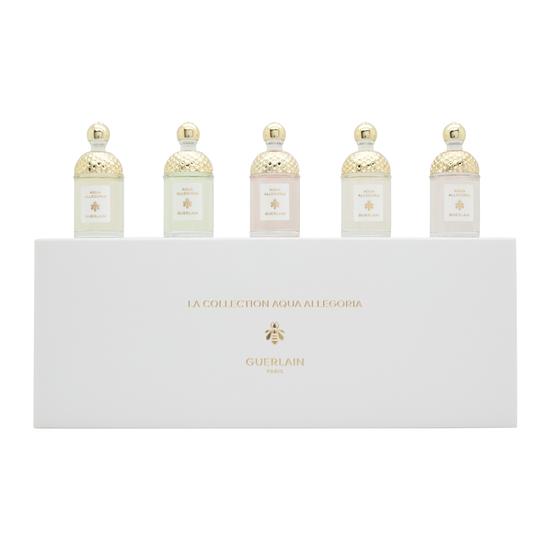 GUERLAIN Aqua Allegoria Mini Gift Set 7.5ml Pera Granita Eau De Toilette + 7.5ml Rosa Rossa Eau De Toilette + 7.5ml Nerolia Vetiver Eau De Toilette + 7.5ml Mandarine Basilic Eau De Toilette