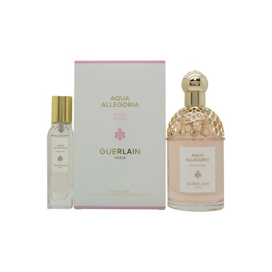 GUERLAIN Aqua Allegoria Rosa Rossa Gift Set 125ml Eau De Toilette + 15ml Eau De Toilette
