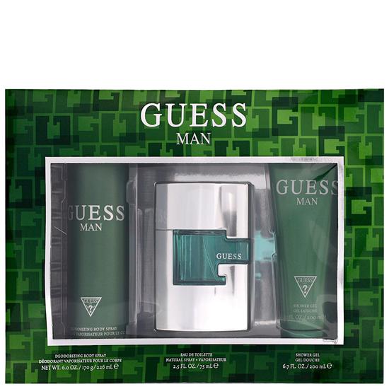 Guess Man Eau De Toilette Spray Gift Set 75ml