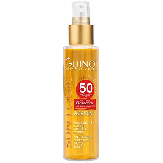 Guinot Sun Logic Anti-Ageing Dry Oil For Body SPF 50 150ml