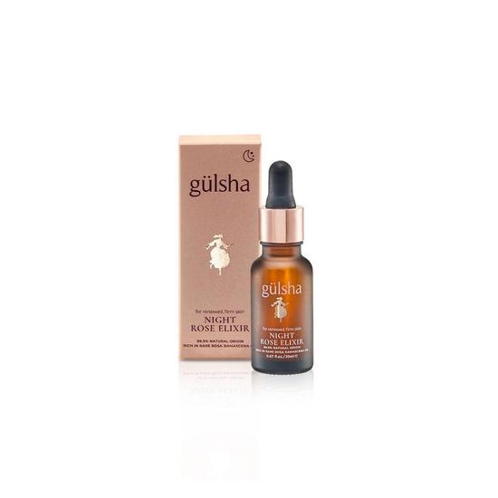 gulsha Night Rose Elixir 20ml / Black / Glass