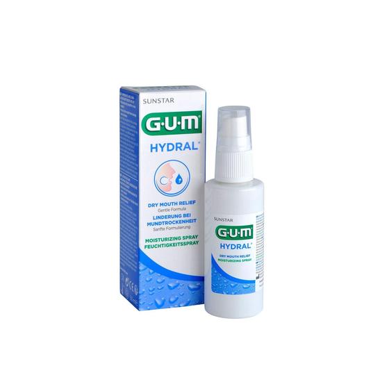 GUM Hydral Dry Mouth Relief Moisturising Spray 50ml