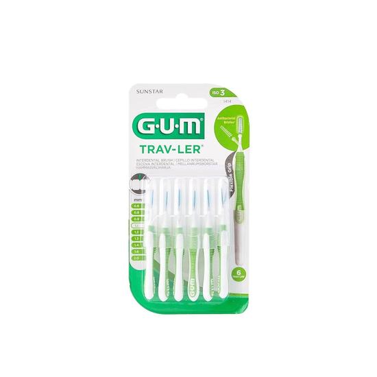 GUM Trav-Ler Interdental Brush ISO 3 x6