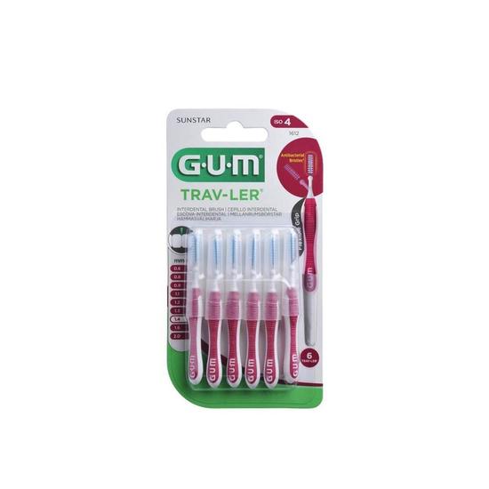 GUM Trav-Ler Interdental Brush ISO 4 x6