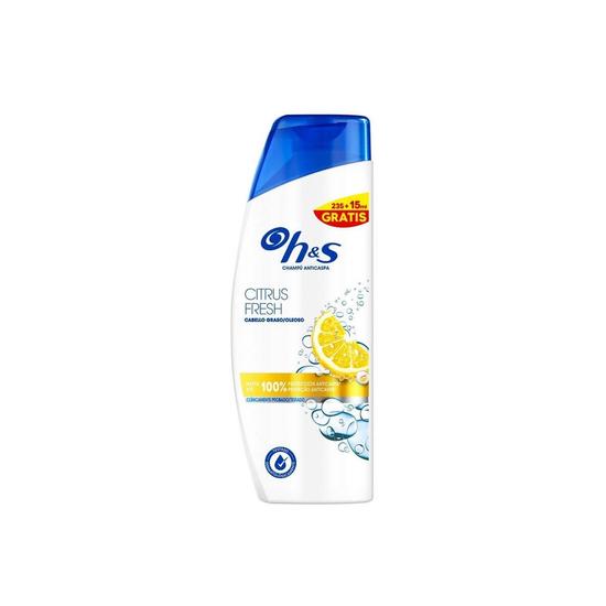 H&S Citrus Fresh Shampoo 250ml