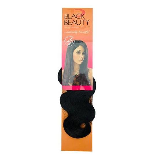 Hairaisers Black Beauty Synthetic Body Wave Weave 14 / 1