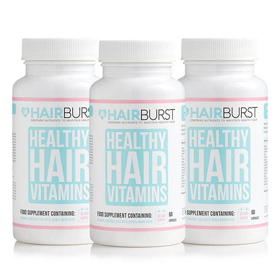Hairburst 3 X 60 Capsules 3 Month Supply Cosmetify