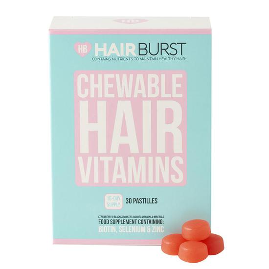 Hairburst Chewable Hair Vitamins 30 Pastilles