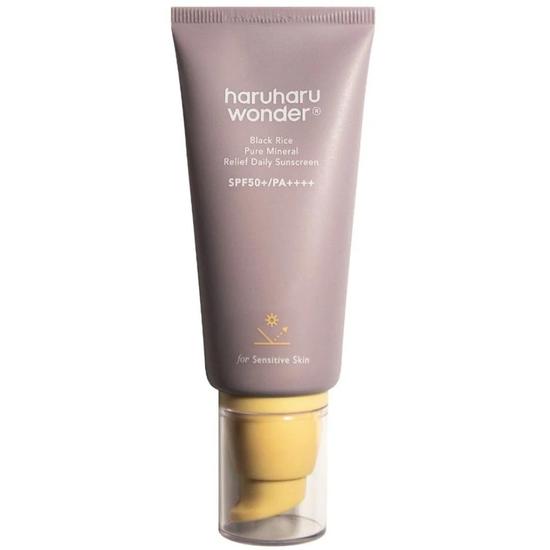Haruharu Wonder Black Rice Pure Mineral Relief Daily Sunscreen SPF 50+