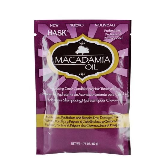 Hask Macadamia Hydrating Deep Conditioning Hair Treatment Sachet