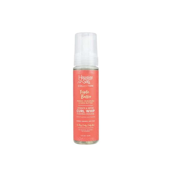 Hawaiian Silky Triple Butter Hydrate & Define Curl Whip Foaming Mousse