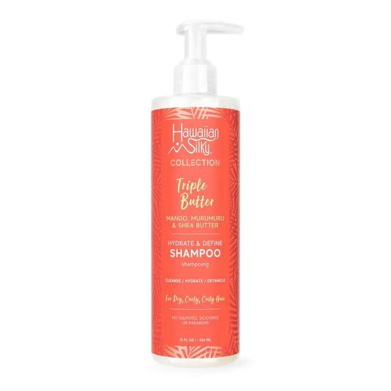 Hawaiian Silky Triple Butter Hydrate & Define Shampoo