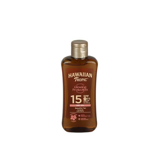 Hawaiian Tropic Glowing Protection Dry Oil SPF 15 100ml