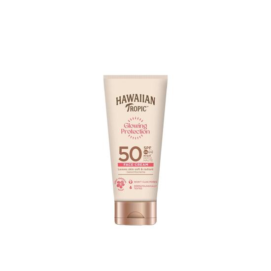 Hawaiian Tropic Glowing Protection Face Cream SPF 50 50ml