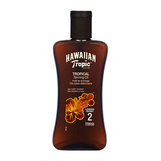 Hawaiian Tropic Professional Tanning Oil SPF2 Intense 200ml