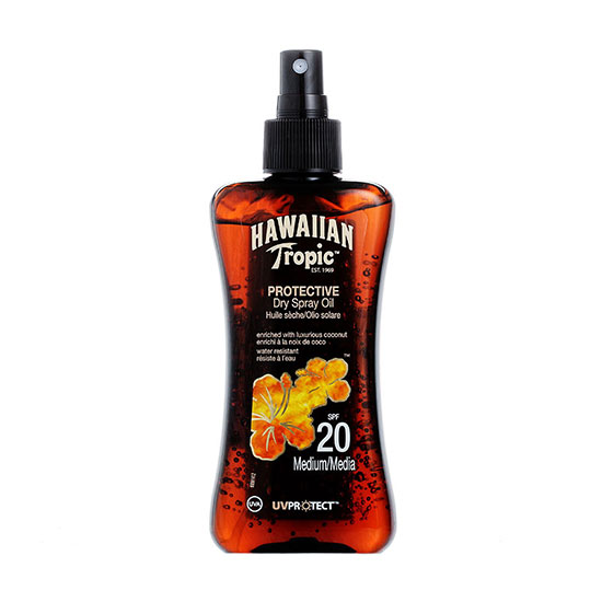 Hawaiian Tropic Protective Dry Spray Oil SPF 20 200ml