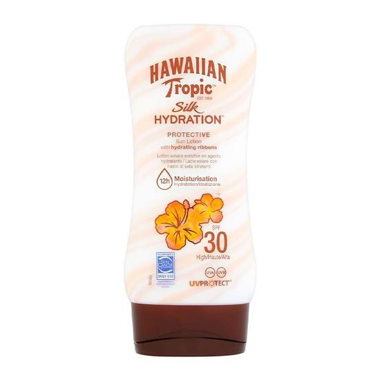 Hawaiian Tropic Silk Hydration Protective Sun Lotion SPF 30 180ml