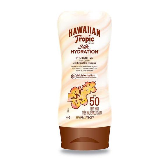 Hawaiian Tropic Silk Hydration Protective Sun Lotion SPF 50 180ml