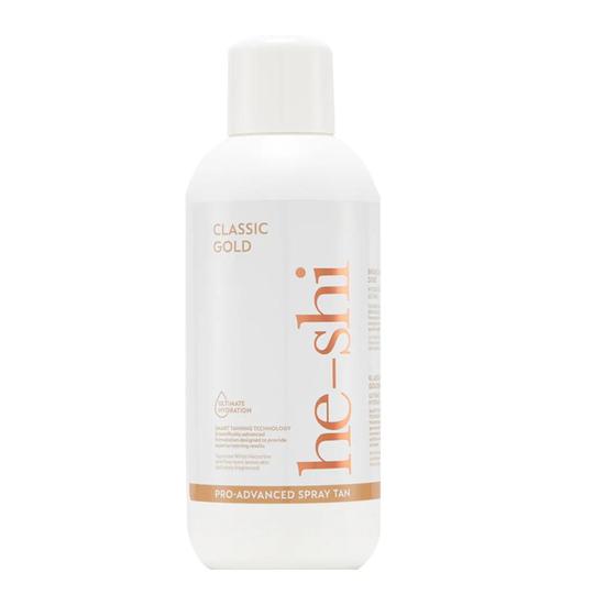 He-Shi Classic Gold Pro-Advanced Spray Tan 1000ml