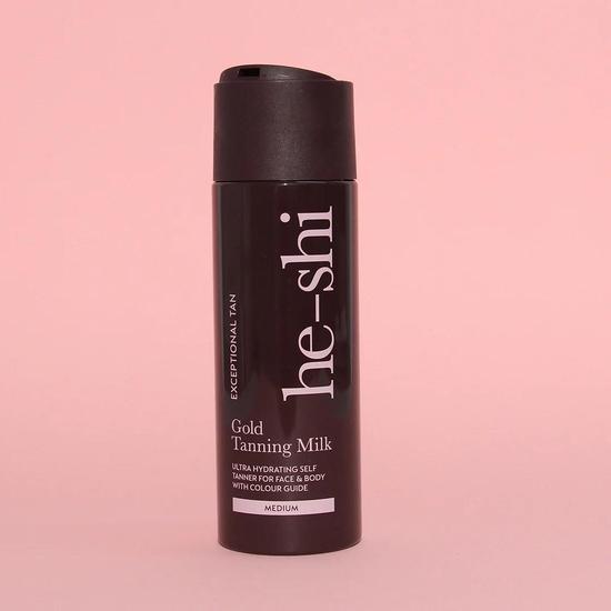 He-Shi Tanning Milk Medium Gold
