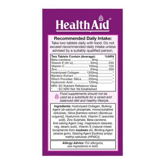 Health Aid Collagen Complex Tablets