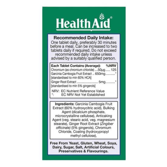 Health Aid Garcia Slim Tablets 60 Tablets