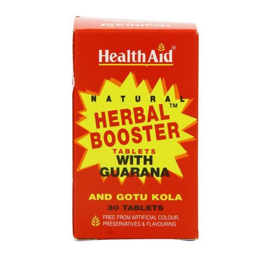 Health Aid Herbal Booster With Guarana Tablets