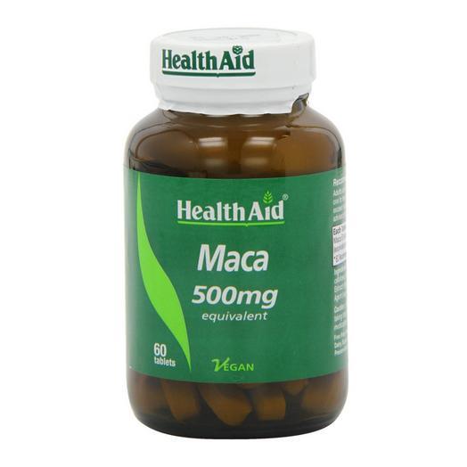 Health Aid Maca 500mg Tablets 60 Tablets